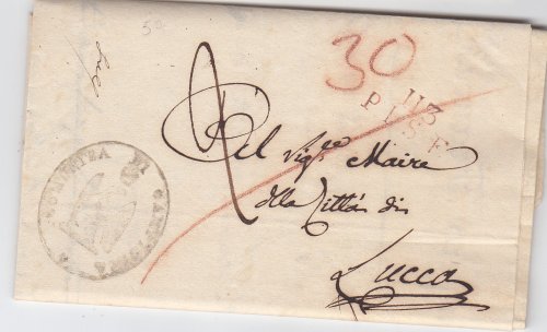 Periodo Napoleonico, pref. CAMPIGLIA / LUCCA